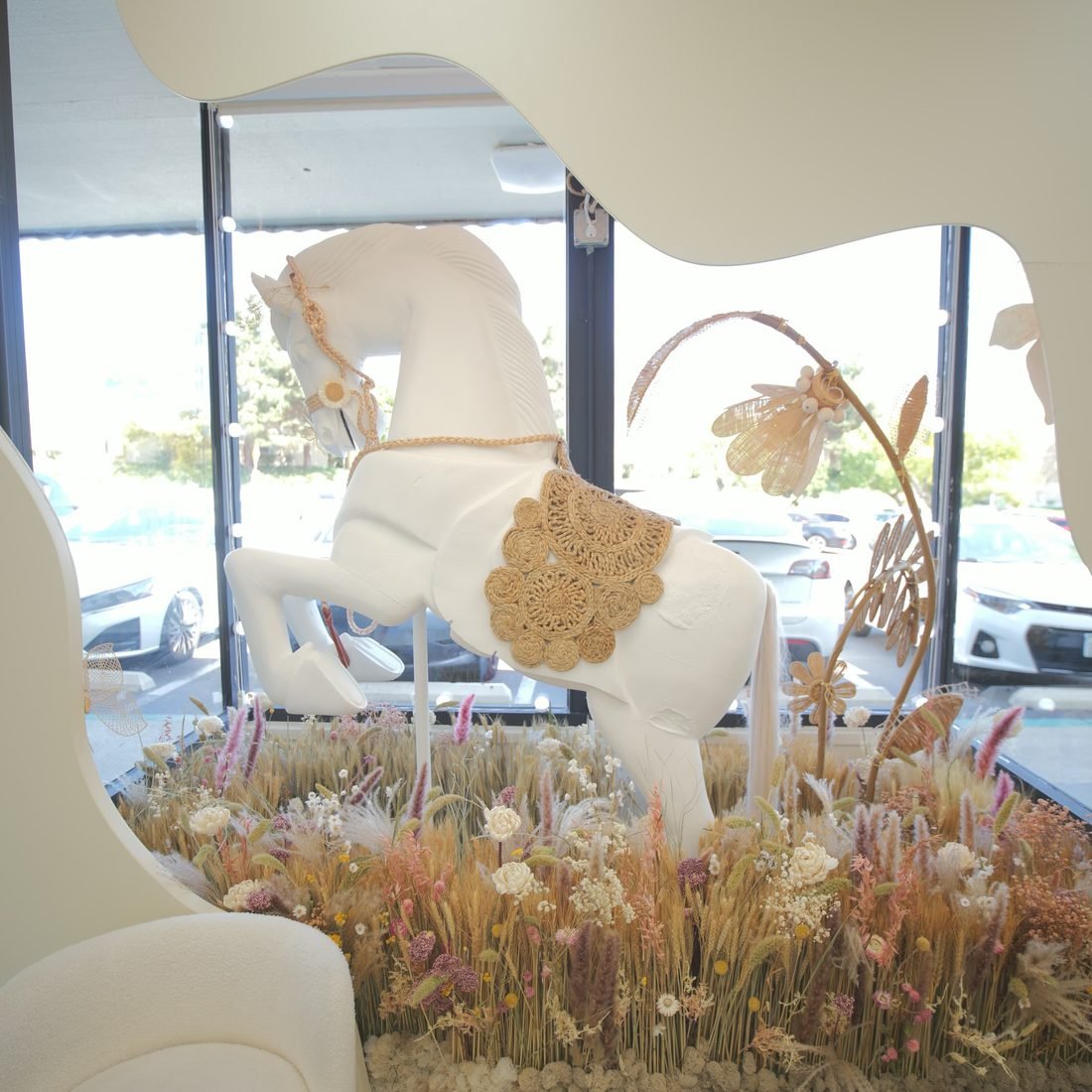 A calm, considered moment during a visit to The New Era Nails